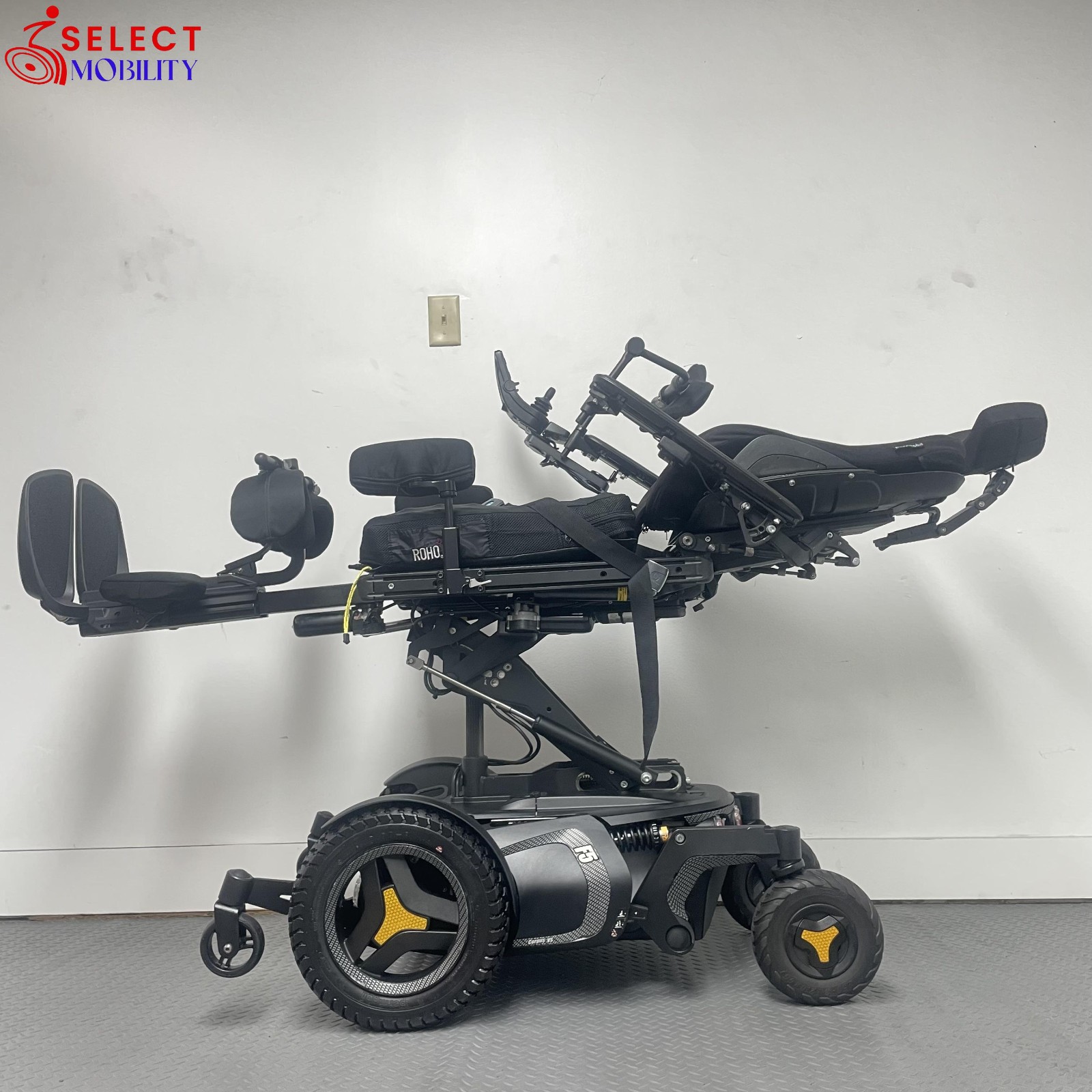 Permobil F5 Corpus VS Standing Power Wheelchair – R-Net CJSM2, 14" ActiveHeight, 19×20 Seat (F5VS1) - Image 2