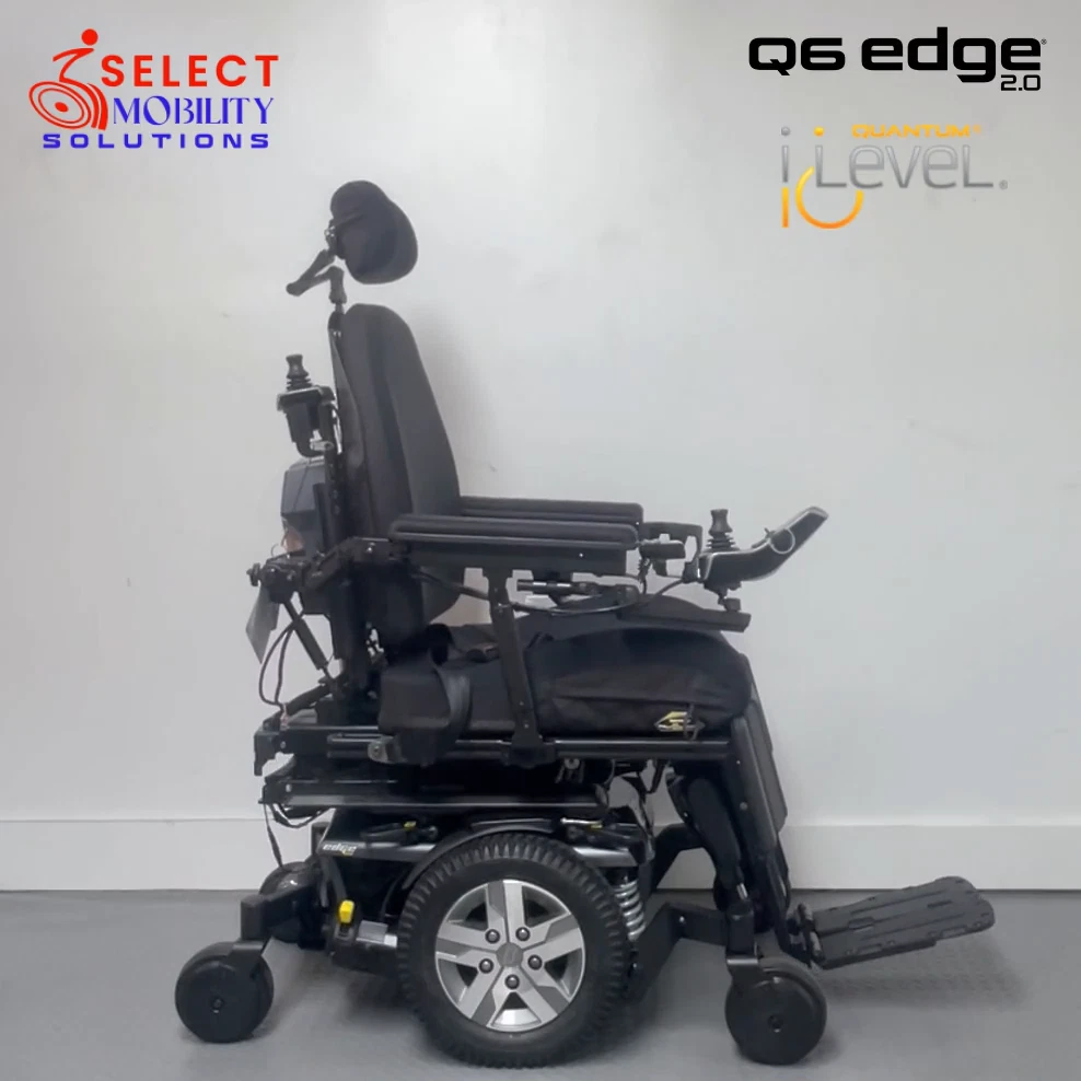Quantum Q6 Edge 2.0 — iLevel, Power Tilt, Lift, Recline, Legs, Attendant - Image 2