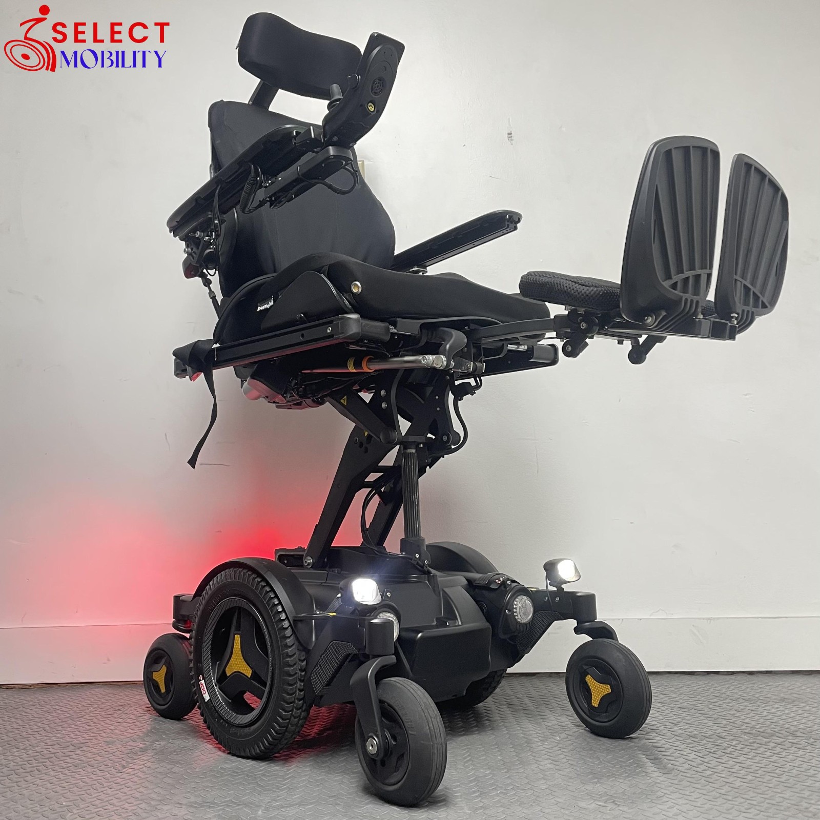 Permobil M3 Corpus — Power Lift, Tilt, Recline, Legs. Lights