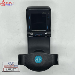 Permobil R-Net joystick D51635.02 with Bodypoint U-Shaped Handle, overhead view